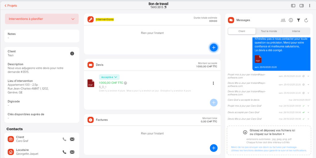 TAYOPRO - ApresAcceptationDevis